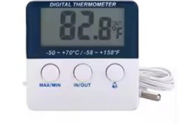 TERMÔMETRO DIGITAL PARA VACINA - PÇ